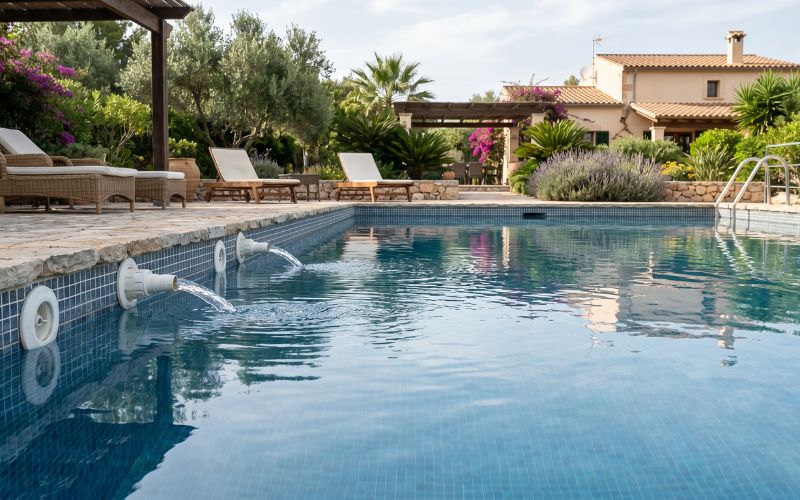 Por qué las boquillas de la piscina tienen poca presión y qué significa