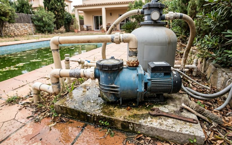 depuradora piscina ruido bomba filtro