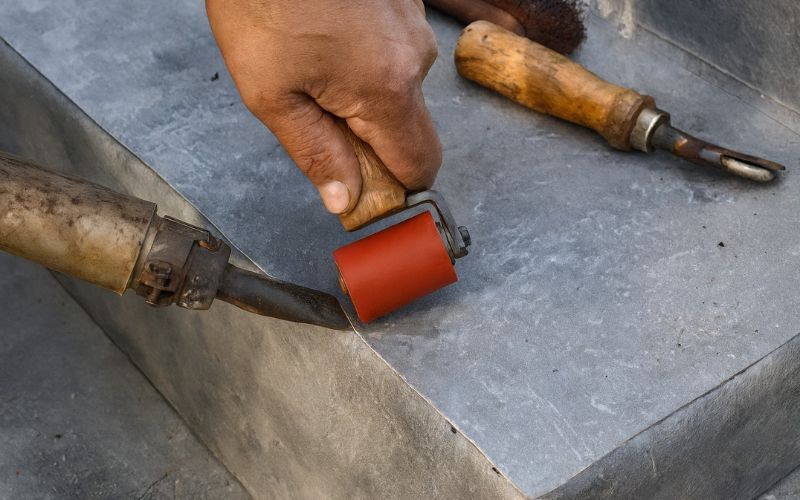 obra reforma piscina proceso detalle