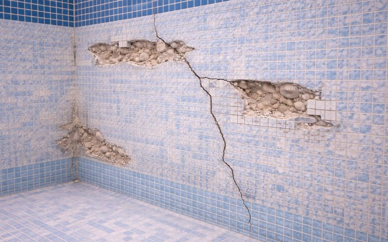 Cómo reparar las paredes de una piscina deterioradas