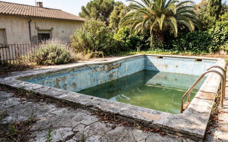 Por qué algunas piscinas empiezan a deformarse con el paso del tiempo